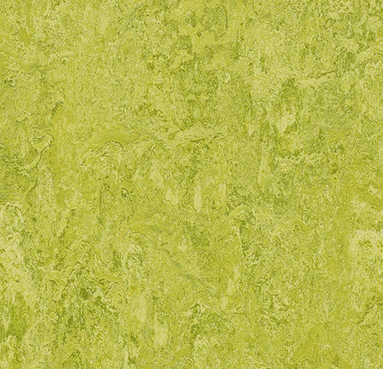 Marmoleum MCS Chartreuse MCS-3224 linoleum sheet swatch