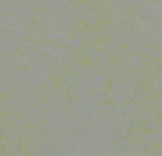 Marmoleum Concrete Green Shimmer 3736 linoleum sheet swatch