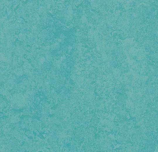 Marmoleum Fresco Turquoise 3269 linoleum sheet swatch