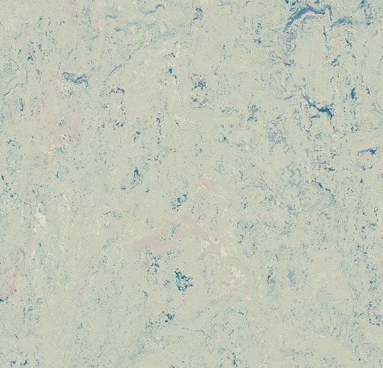 Marmoleum Splash Bluemoon 3429 linoleum sheet swatch