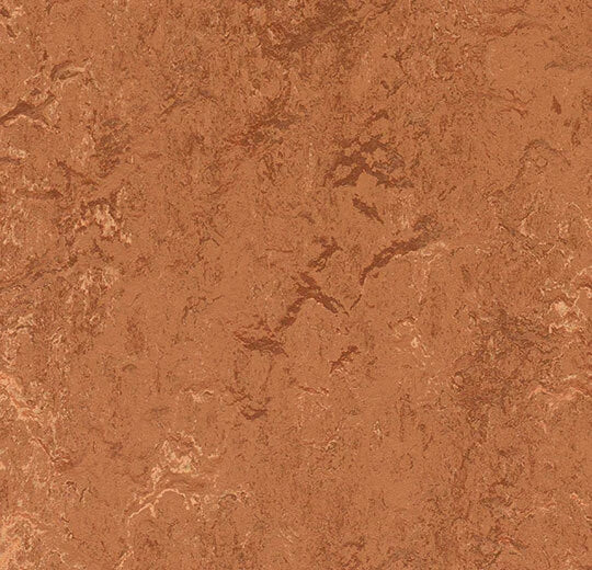 Marmoleum Decibel Rust 276735 linoleum sheet swatch