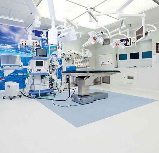 Sphera SD White SD 550000 commercial sheet vinyl room scene