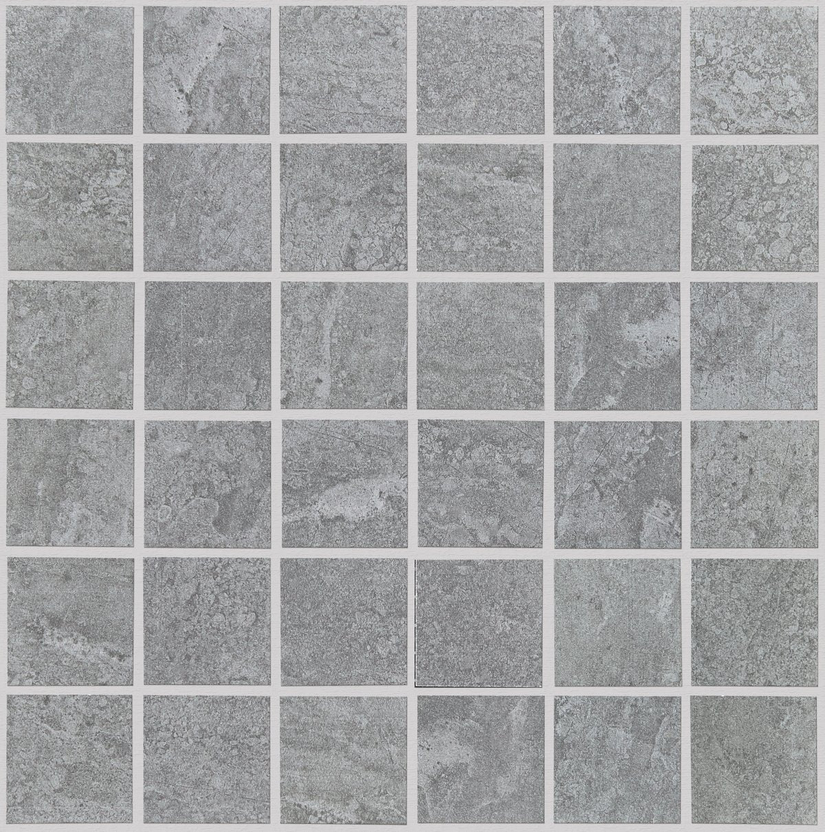 Shaw Arena Mosaic Ceramic Tile Grey