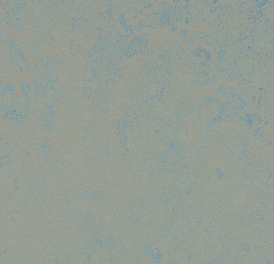 Marmoleum Concrete Blue Shimmer 3763 linoleum sheet swatch