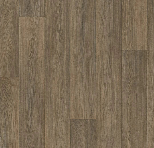 Eternal Wood Dark Smooth Oak 27872 commercial sheet vinyl swatch