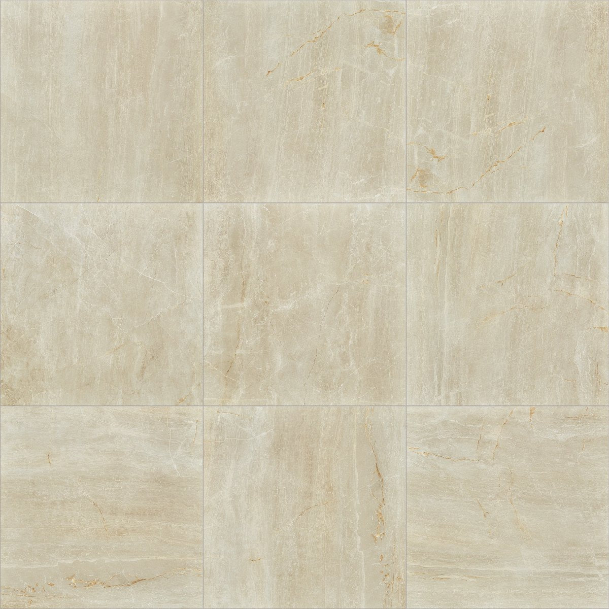 Shaw Trace Matte Porcelain Tile 24x24 Creme
