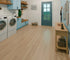 Shaw Floorte Pro Maltese Linen Hickory luxury vinyl plank in a room setting