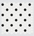 Shaw Grandeur 1" Hex Black/White Mosaic Porcelain Tile White / Black