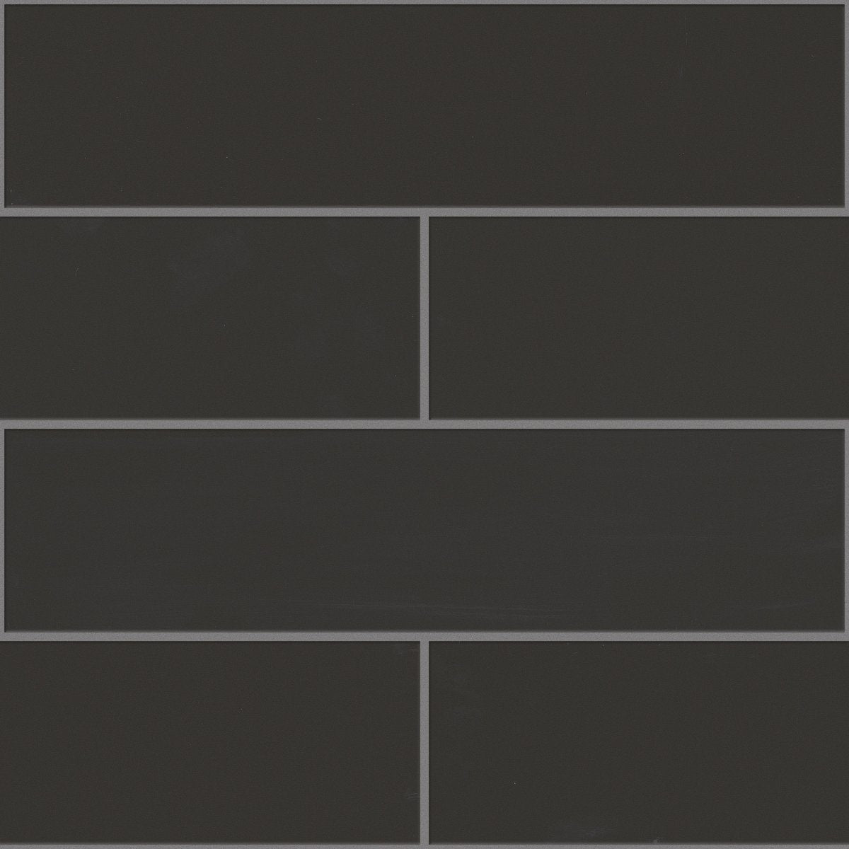 Shaw Grandeur Gloss Ceramic Tile 4x16 Carbon