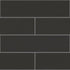 Shaw Grandeur Gloss Ceramic Tile 4x16 Carbon