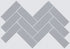 Shaw Grandeur Herringbone Matte Porcelain Tile Glacier