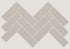 Shaw Grandeur Herringbone Matte Porcelain Tile Warm Grey