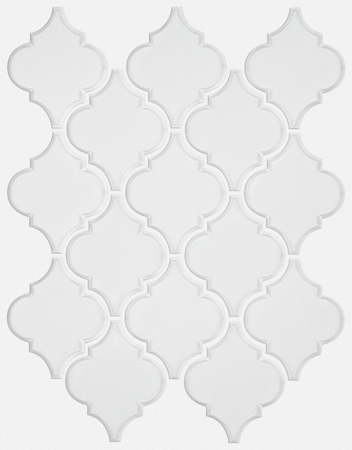 Shaw Grandeur Lantern Gloss Porcelain Tile White