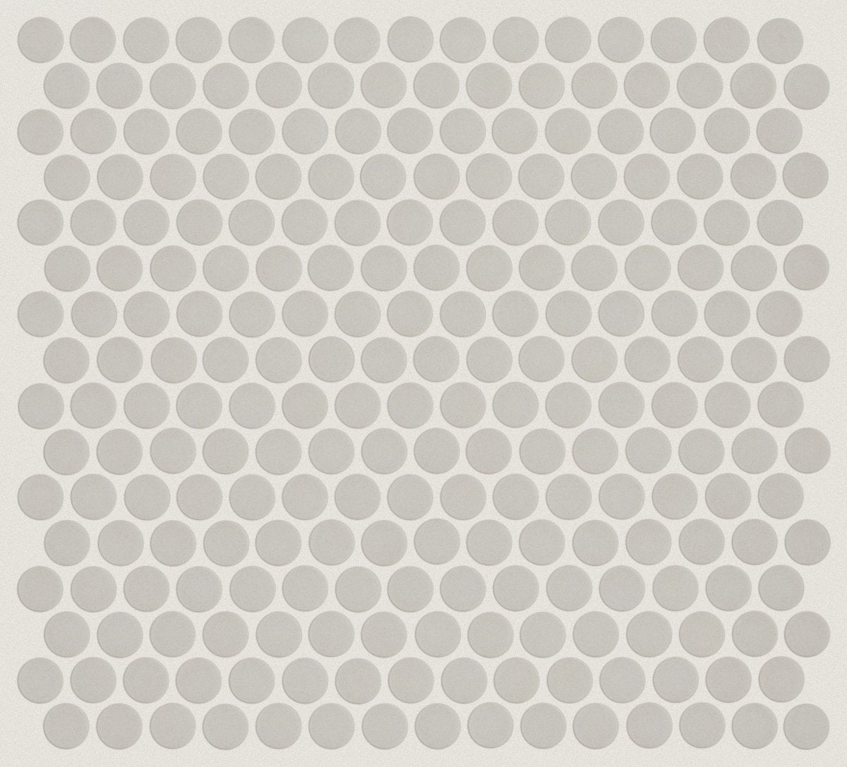Shaw Grandeur Penny Matte Porcelain Tile Warm Grey