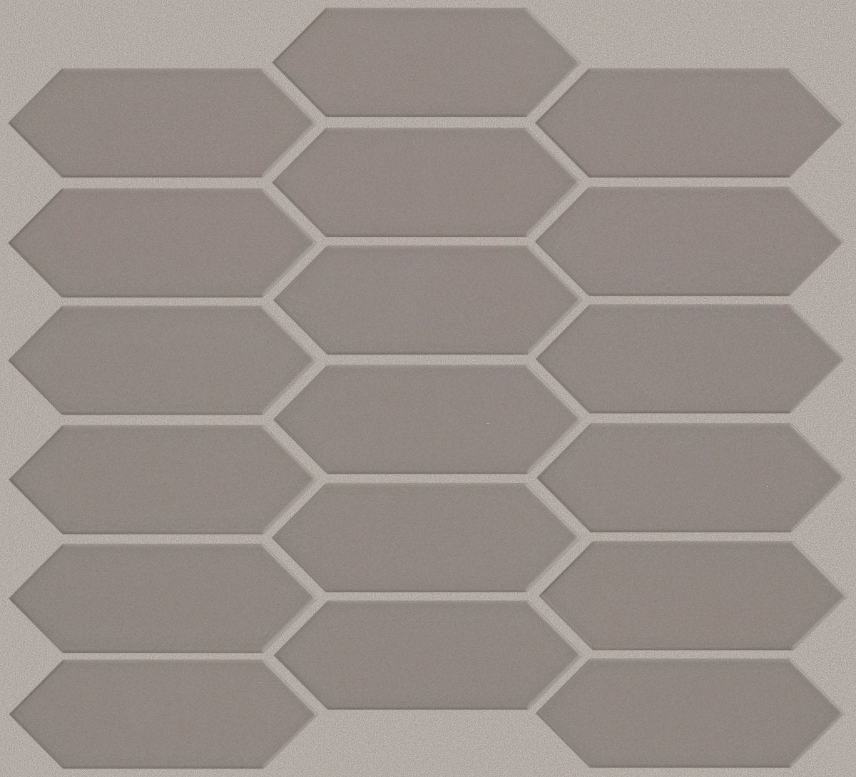 Shaw Grandeur Picket Gloss Porcelain Tile Taupe