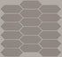 Shaw Grandeur Picket Gloss Porcelain Tile Taupe