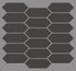 Shaw Grandeur Picket Gloss Porcelain Tile Carbon