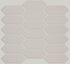 Shaw Grandeur Picket Matte Porcelain Tile Warm Grey