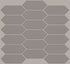 Shaw Grandeur Picket Matte Porcelain Tile Taupe