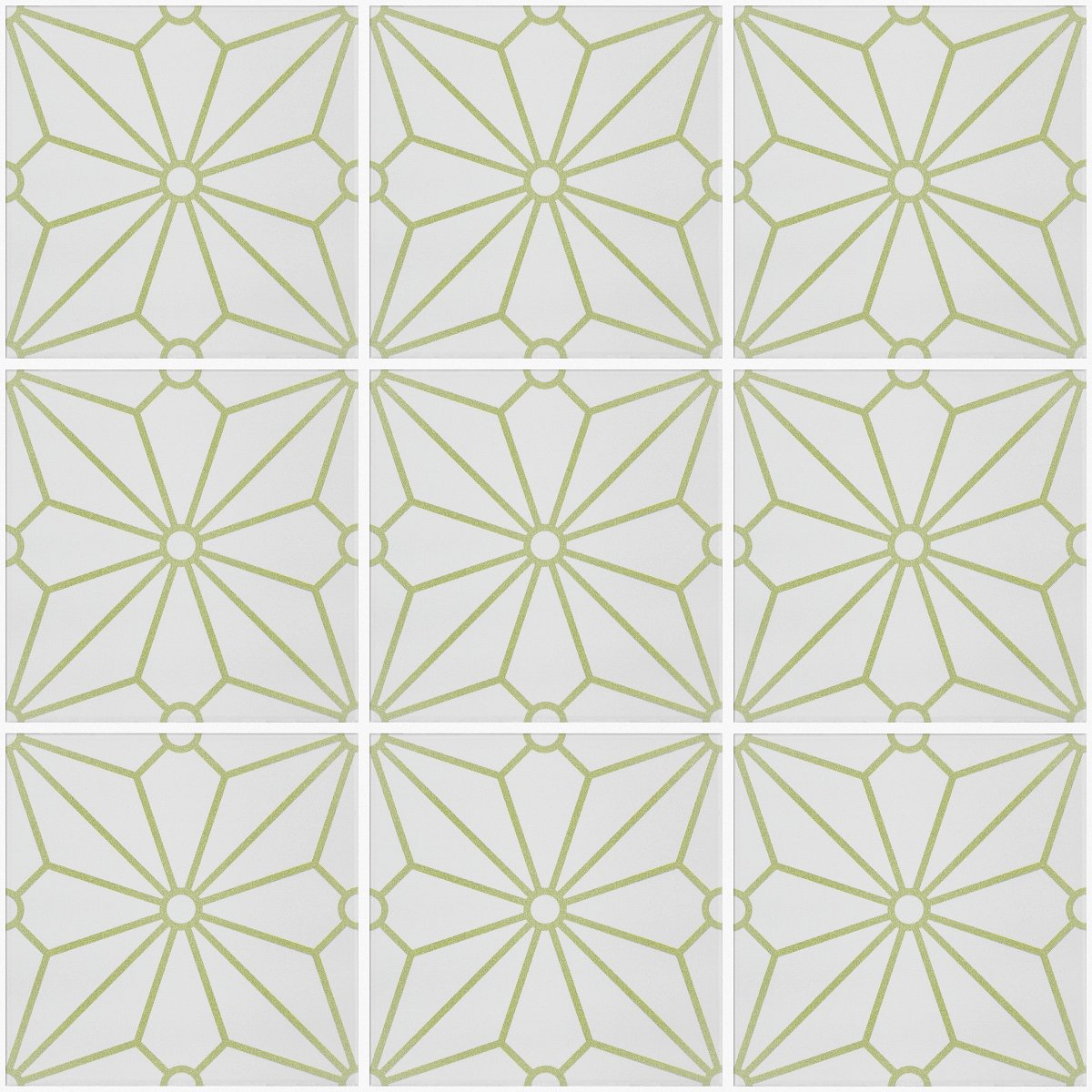 Shaw Cosmos Porcelain Tile 8x8 Peridot