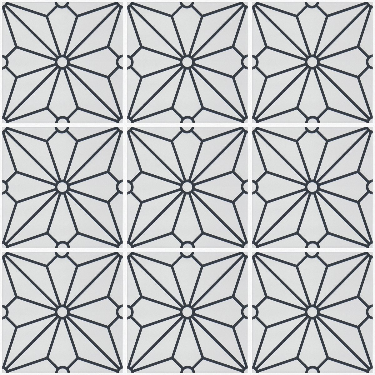Shaw Cosmos Porcelain Tile 8x8 Nightfall