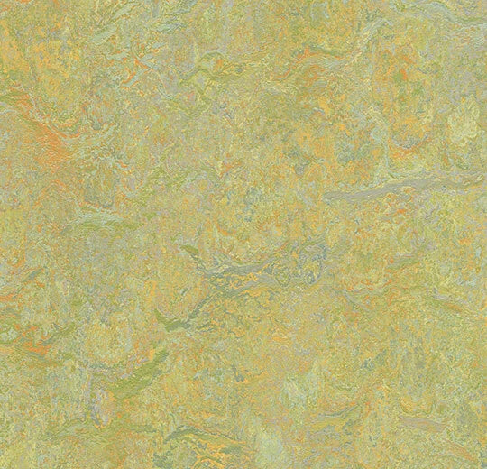 Marmoleum Vivace Green Melody 3413 linoleum sheet swatch
