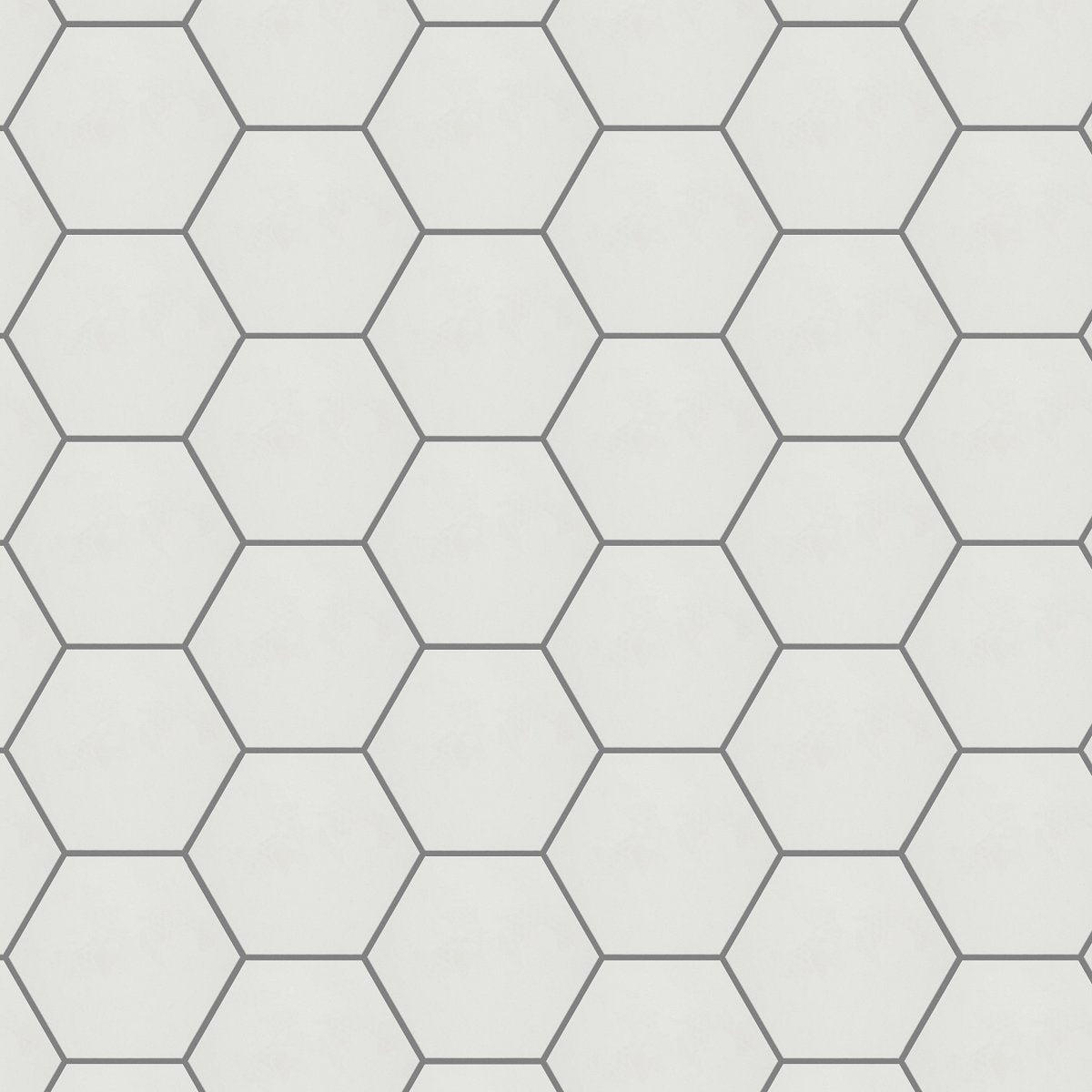 Shaw Point & Verge Porcelain Tile Solid White
