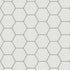 Shaw Point & Verge Porcelain Tile Solid White