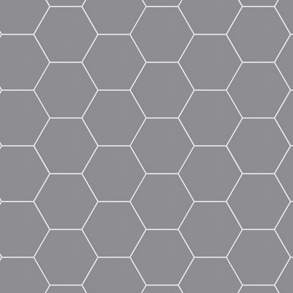Shaw Point & Verge Porcelain Tile Solid Grey