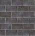 Shaw Halftone Gloss Porcelain Tile 4x8 Black Storm