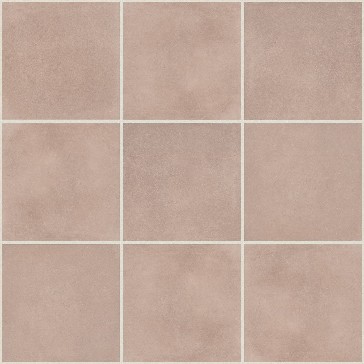 Shaw Halftone Gloss Porcelain Tile 8x8 Pink Velvet