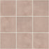 Shaw Halftone Gloss Porcelain Tile 8x8 Pink Velvet