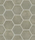 Shaw Halftone Esagona Gloss Porcelain Tile Soft Mint