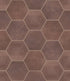 Shaw Halftone Esagona Gloss Porcelain Tile Jewel