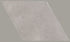 Shaw Halftone Rombo Gloss Porcelain Tile Grey Vetiver
