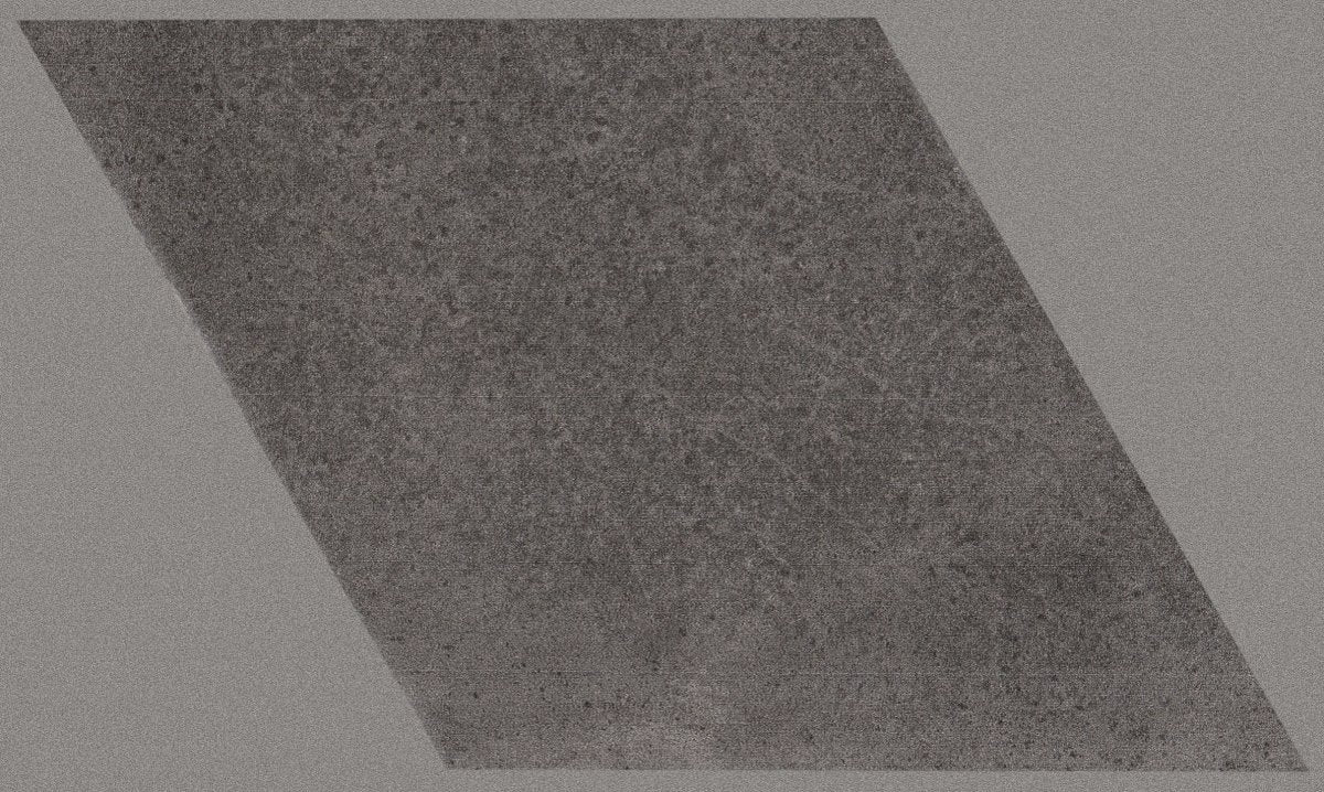 Shaw Halftone Rombo Gloss Porcelain Tile Black Storm