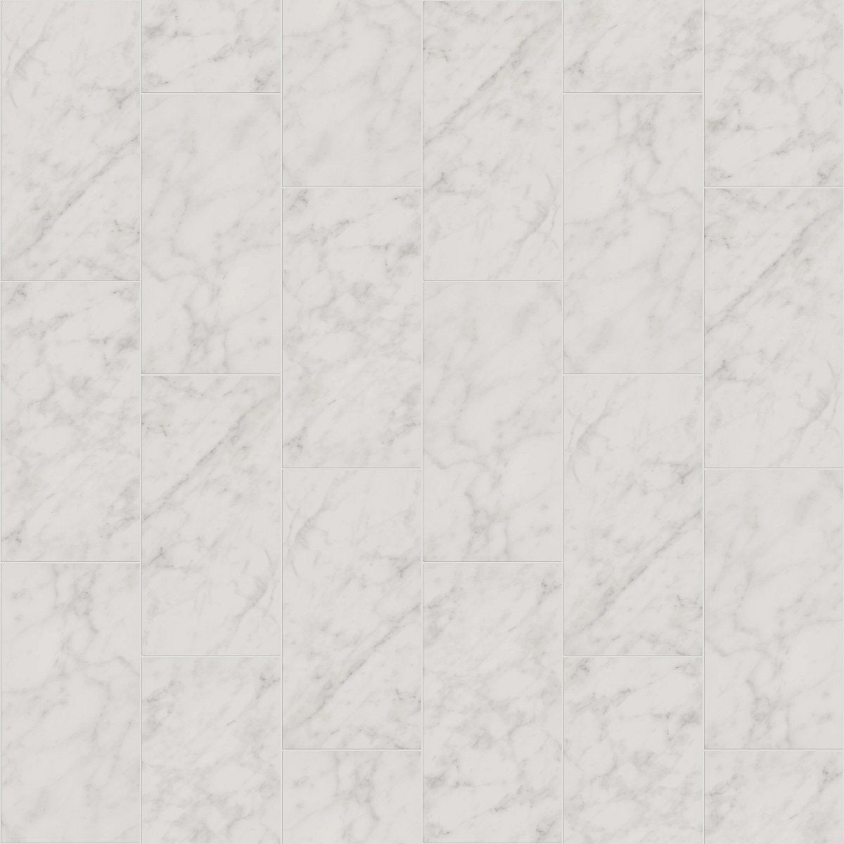 Shaw Prime Aura Matte Porcelain Tile 12x24 Carrara Abisso