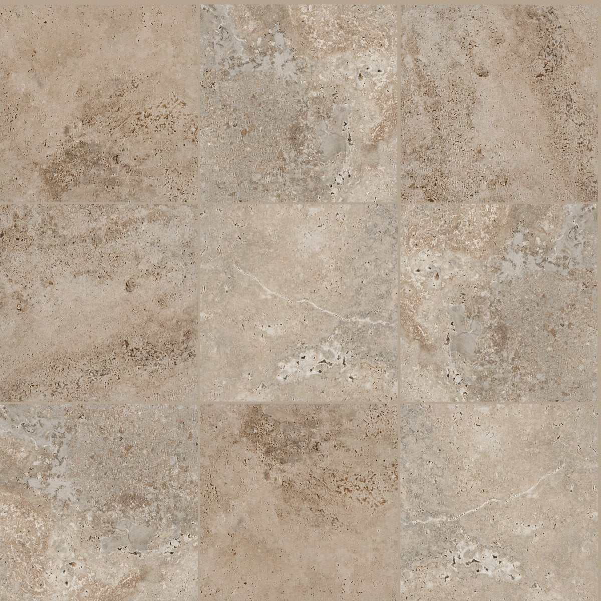 Shaw Basanite Legacy Porcelain Tile 16x16 Walnut