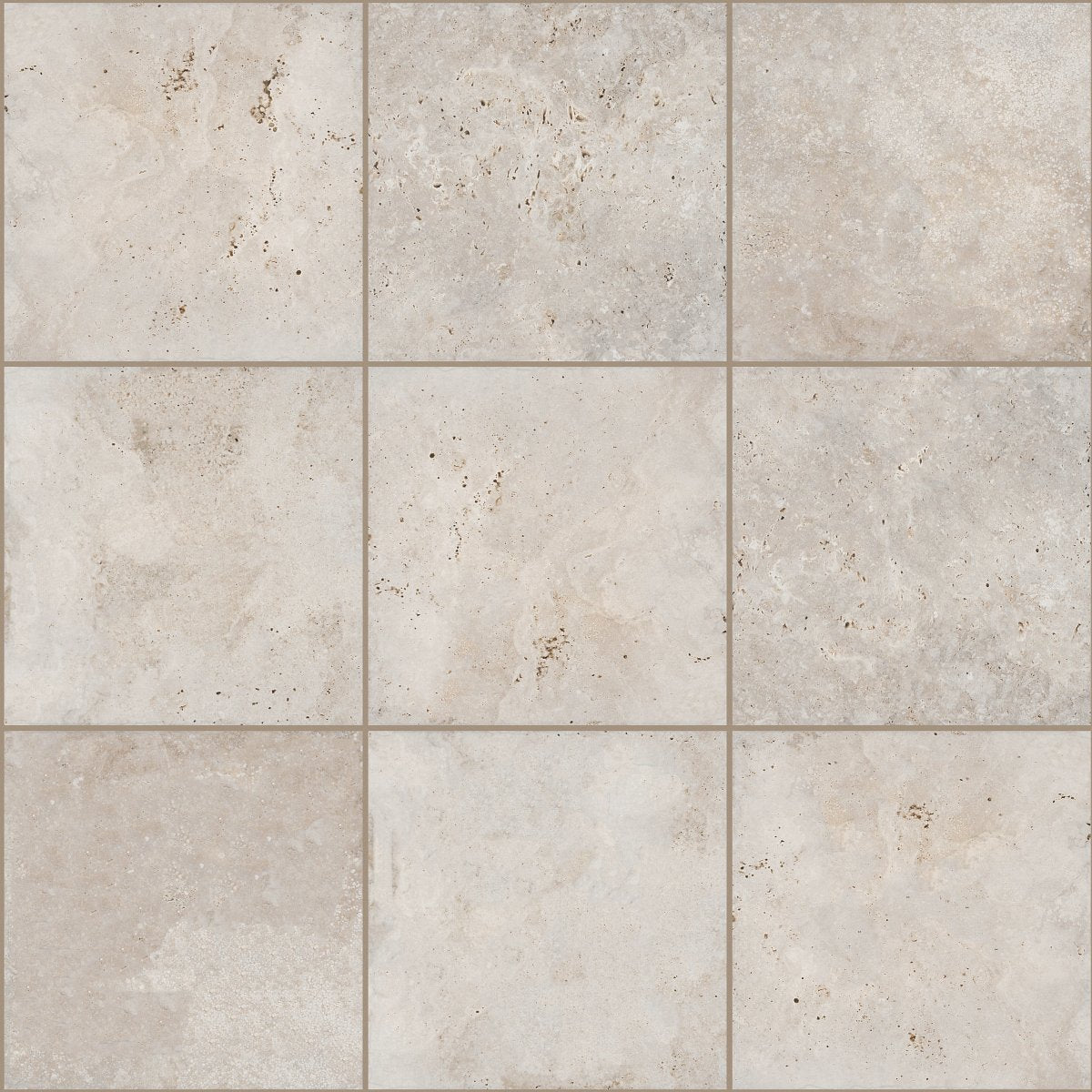 Shaw Basanite Legacy Slip-Resistant Porcelain Tile 16x16 Ivory