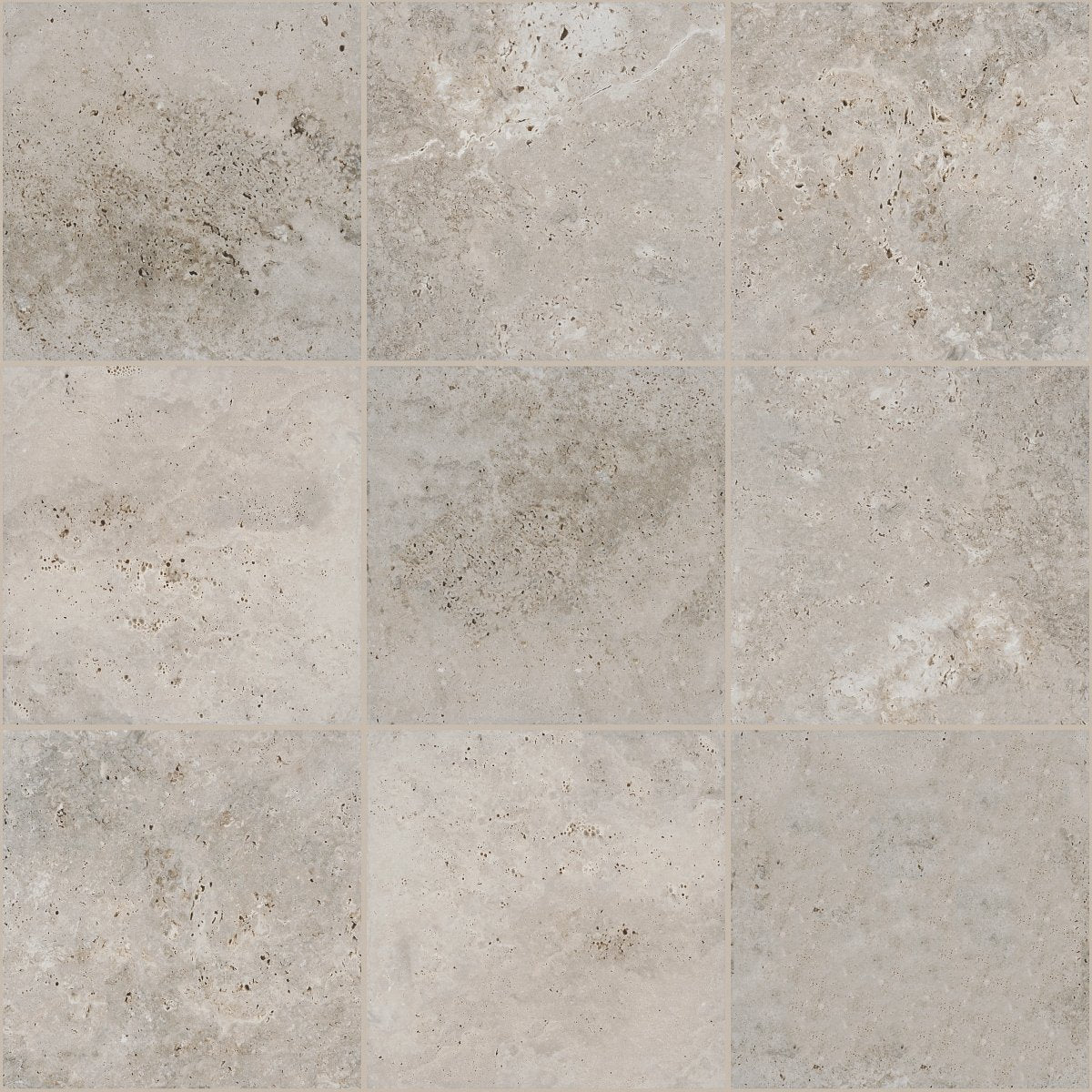 Shaw Basanite Legacy Slip-Resistant Porcelain Tile 16x16 Grey