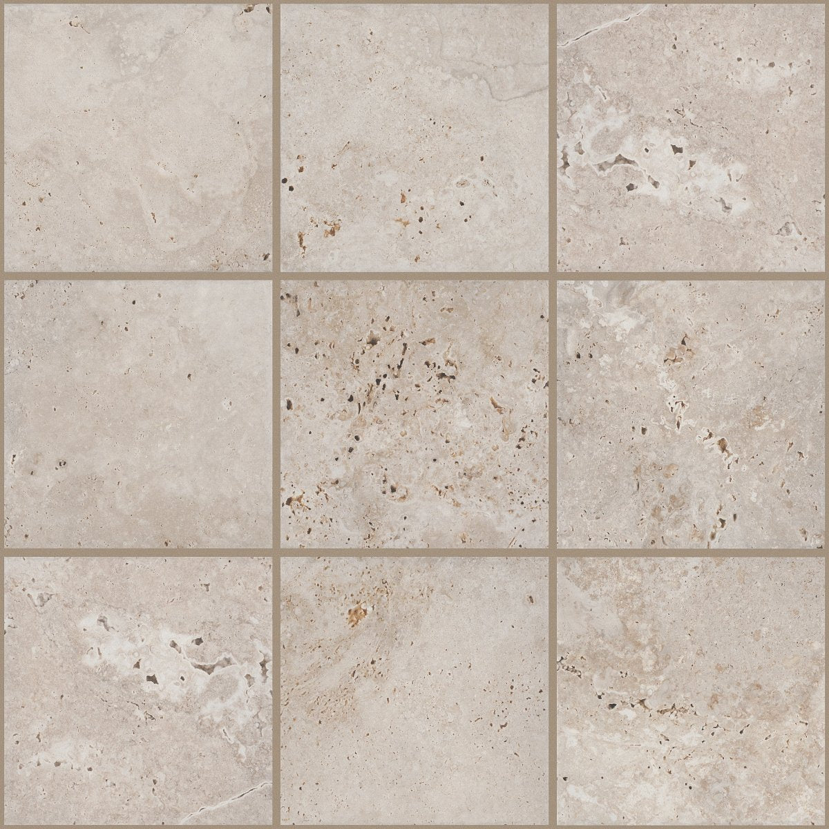 Shaw Basanite Legacy Porcelain Tile 8x8 Ivory