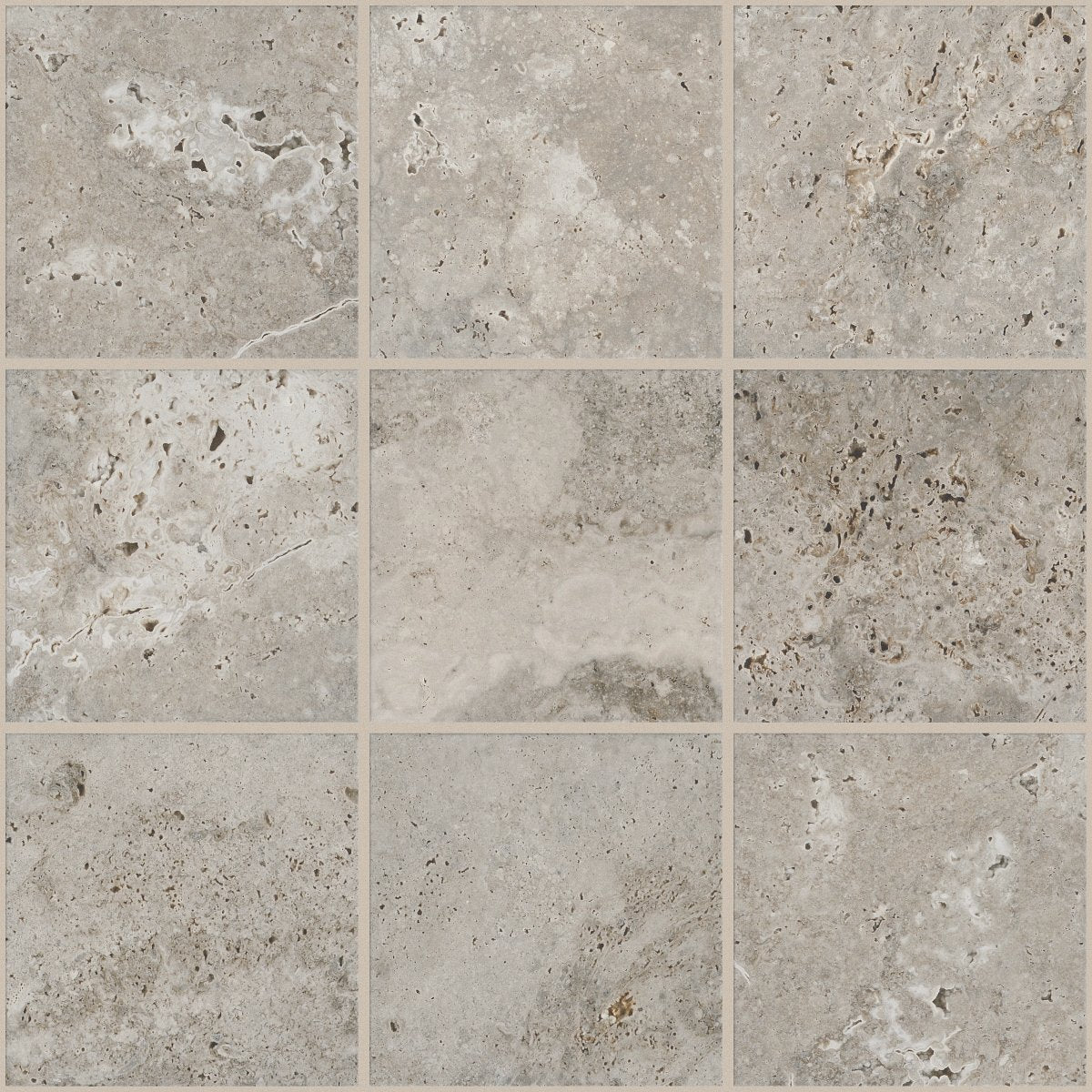 Shaw Basanite Legacy Slip-Resistant Porcelain Tile 8x8 Grey