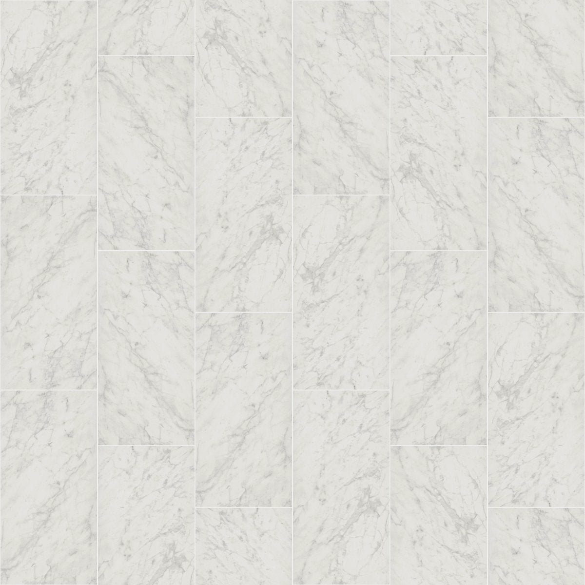 Shaw Prime Aura Matte Porcelain Tile 24x48 Carrara Abisso