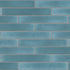 Shaw Sunset Glow Ceramic Tile 2.5x16 Capri Blue
