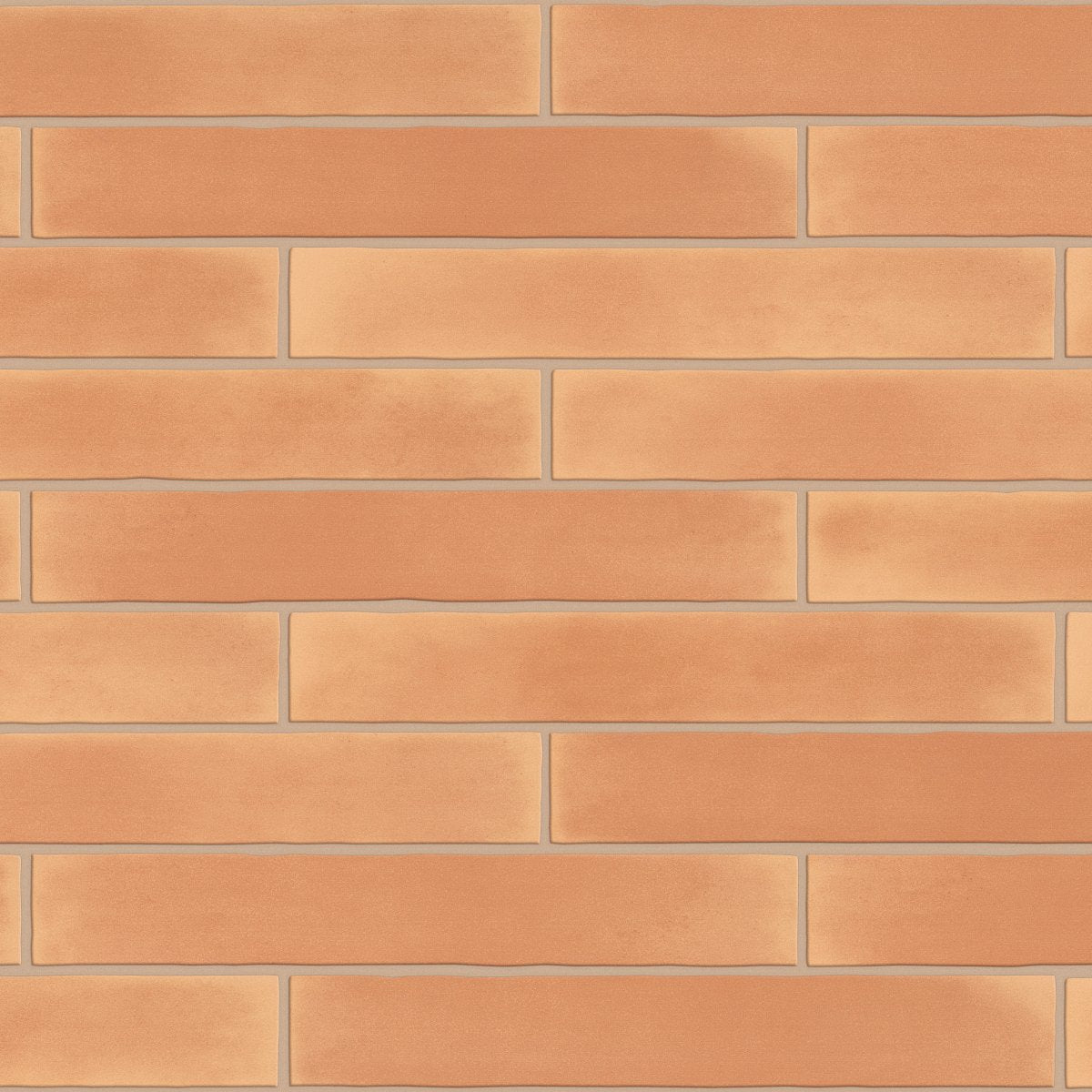 Shaw Sunset Glow Ceramic Tile 2.5x16 Sorrento Orange