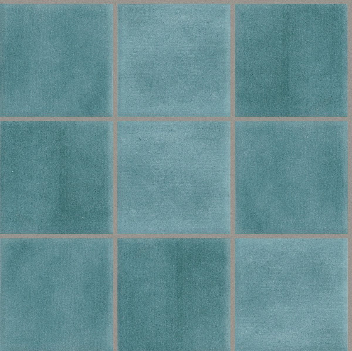 Shaw Sunset Glow Square Ceramic Tile 4x4 Capri Blue