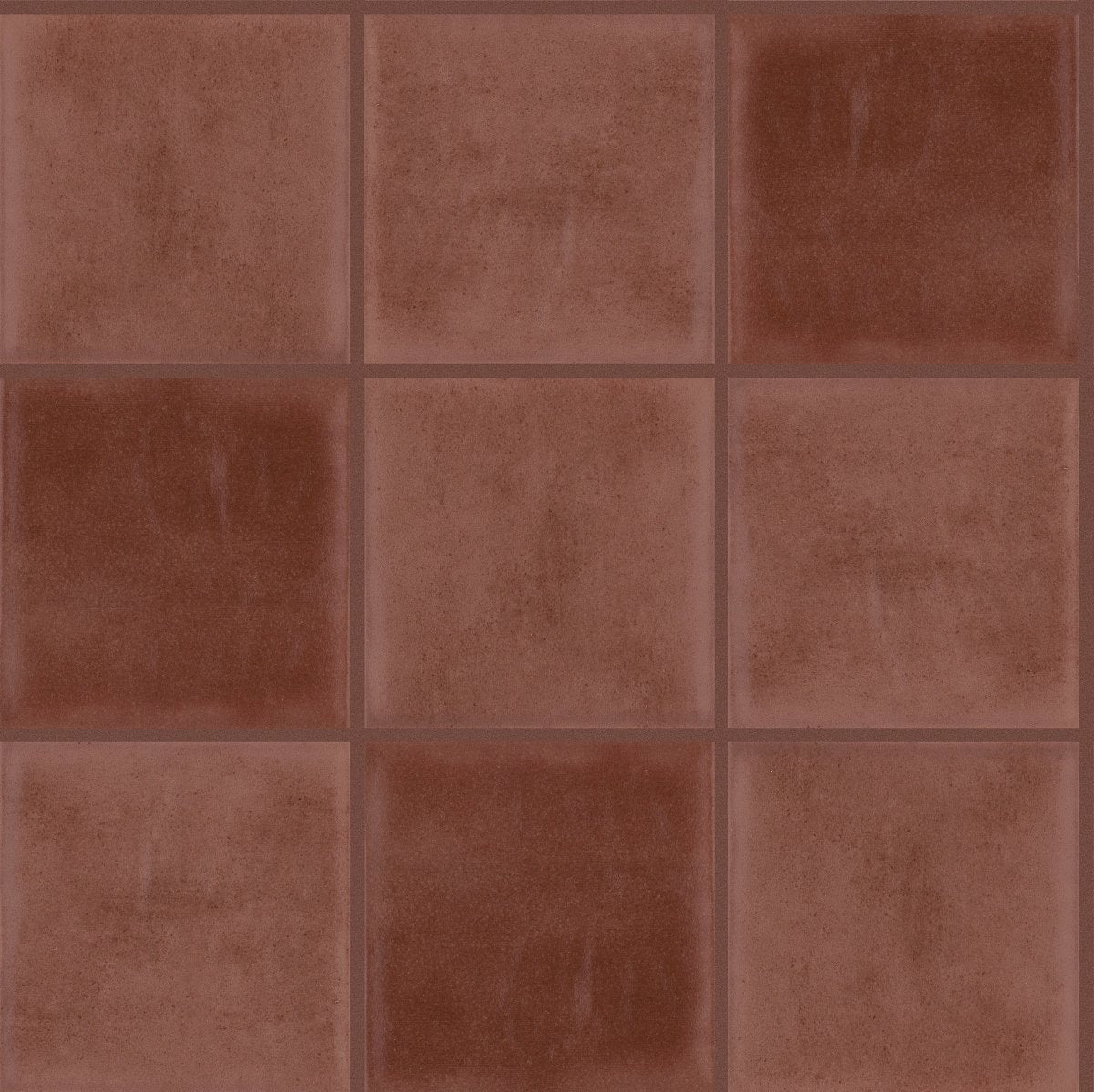 Shaw Sunset Glow Square Ceramic Tile 4x4 Ravello Red
