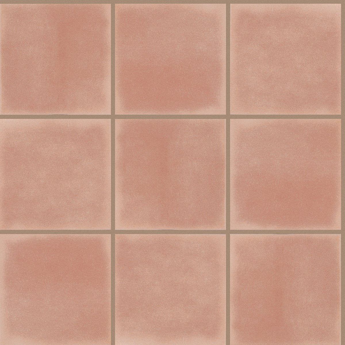 Shaw Sunset Glow Square Ceramic Tile 4x4 Positano Pink