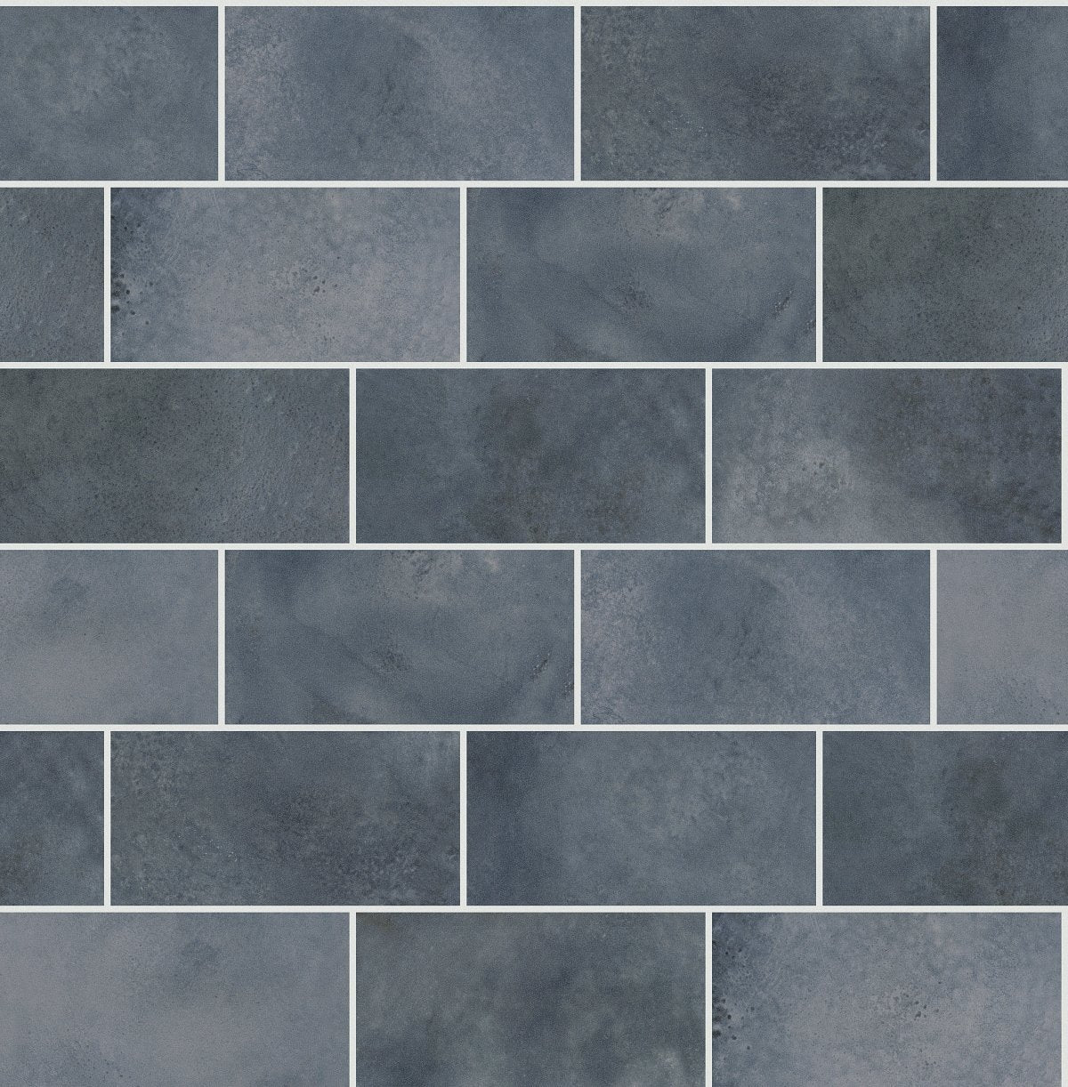 Shaw Kaleidoscope Brick Porcelain Tile 4x8 Indigo