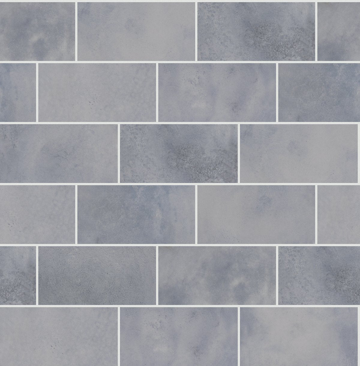 Shaw Kaleidoscope Brick Porcelain Tile 4x8 Powder Blue